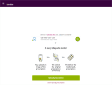 Tablet Screenshot of medlife.com